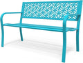 VINGLI 50" Outdoor Bench Metal by VINGLI