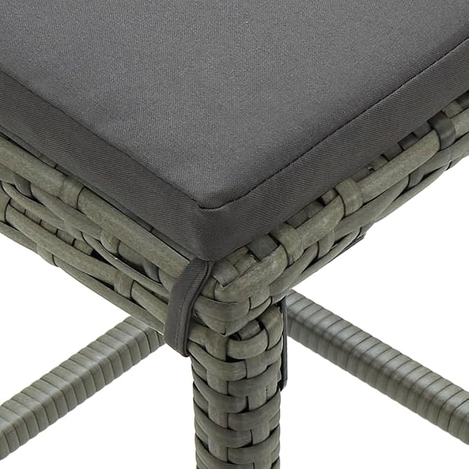 vidaXL 3-Piece Bar Set with Cushions - Image 5