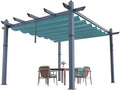 GarveeLife 10x13 ft Aluminum Pergola, Outdoor Metal Pergola by GarveeLife