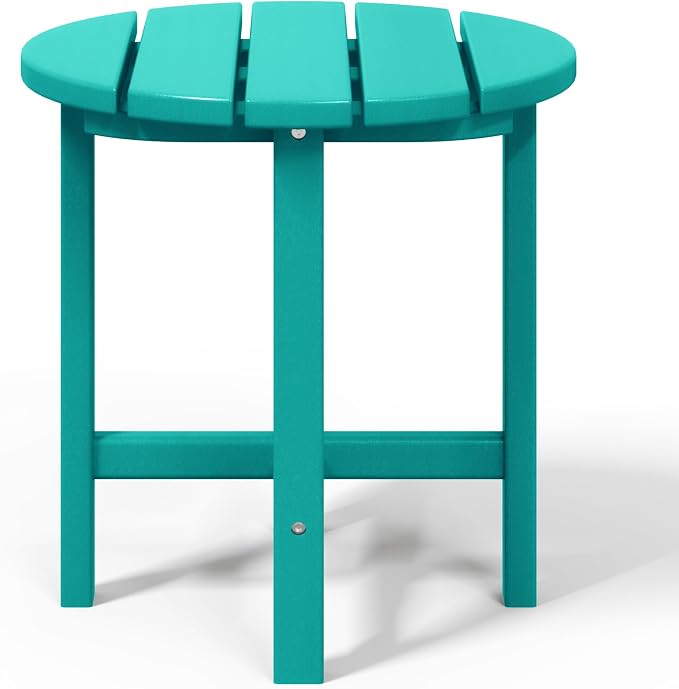 WestinTrends Dylan Adirondack Round Outdoor Side Table - Image 8