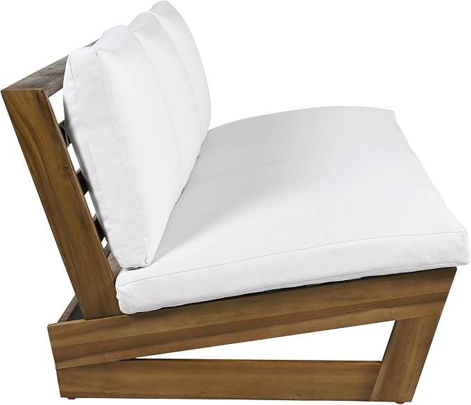 Christopher Knight Home Wicos Modern Acacia Wood Outdoor Sofa - Image 11