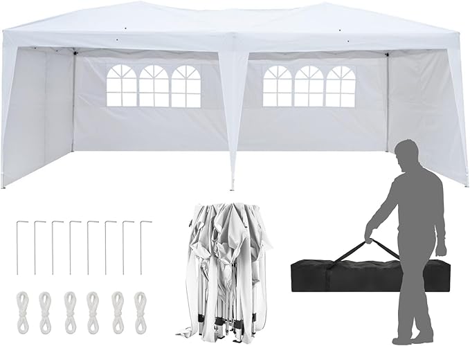 Outvita 10x20ft Ez Pop Up Canopy, Portable Instant Canopy Tent by Outvita
