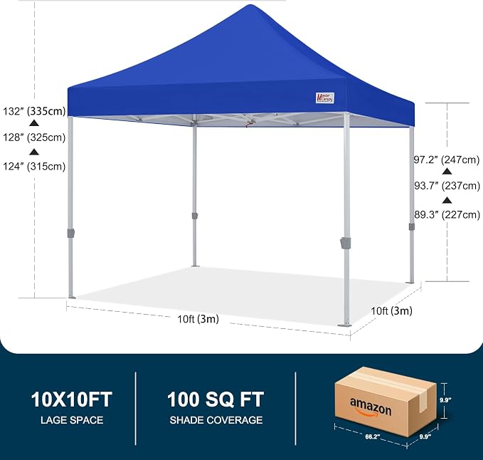 MASTERCANOPY Pop Up Canopy Tent Commercial Grade 10x10 Instant Shelter - Image 4