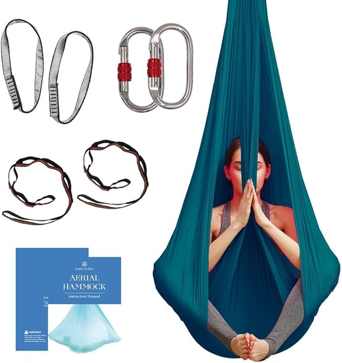 Aerial Silk Yoga Hammock & Swing by AumActive