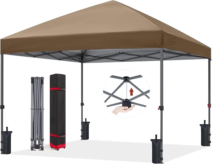 ABCCANOPY Outdoor Easy Pop up Canopy Tent 10x10 by ABCCANOPY