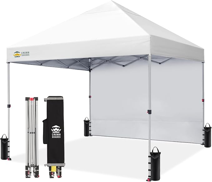 CROWN SHADES 8x8 Pop Up Canopy by CrownShades