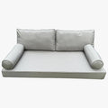 Outdoor Daybed Cushion Cover Twin, Daybed Mattress Bolster Pillow Fitted Sheet by Unknown