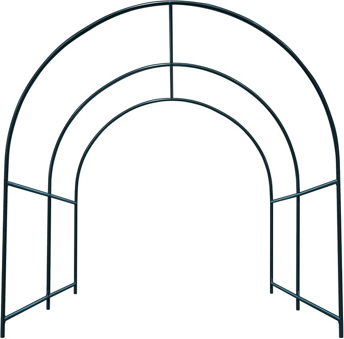 YardGrow Large Garden Support Arch Frame Climbing Plant Arch Arbor by YardGrow
