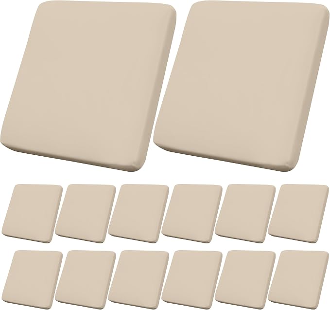 14Pcs Outdoor Cushion Covers, Patio Cushion Covers, Stretch Elastic Slipcovers by dreahoteztil