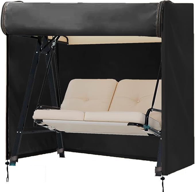 FLYMEI Outdoor Swing Cover 2 Triple Seater Hammock Cover by FLYMEI