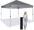 Pop Up Canopy 8X8 FT, Portable Sun Instant Shelter w/Backpack Bag, Waterproof by LANMOUNTAIN
