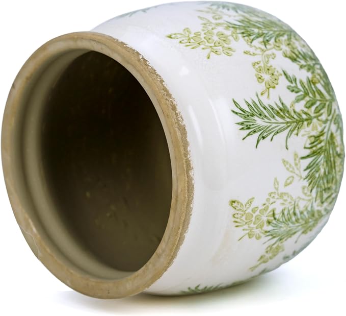 Flower Pot, Vintage Ceramic Pot - Image 4