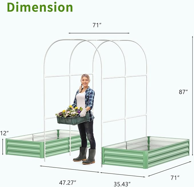 DoCred 3 in 1 Raised Garden Bed - Image 7