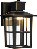Brightever Outdoor Wall Lantern, 10W LED Exterior Waterproof WallSconce Light by Brightever