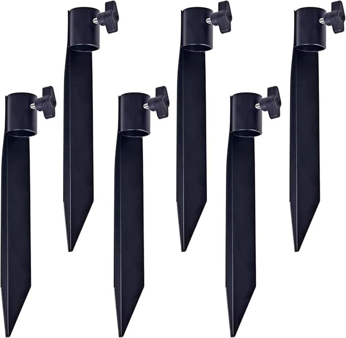 Outdoor Metal Stakes for Ground, Garden Stakes for Lights, Used for Replacement by Unknown