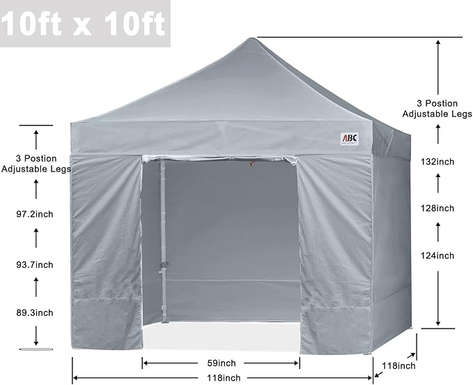 ABCCANOPY Easy Pop Up Canopy Tent - Image 3