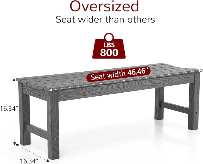 Stoog 6 Pieces Outdoor Patio Dining Set, All-Weather Dining Table and Chairs Set - Image 2