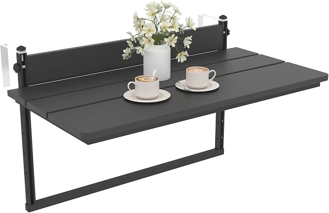 Sundale Outdoor 32" Large Folding Balcony Table by SundaleOutdoor