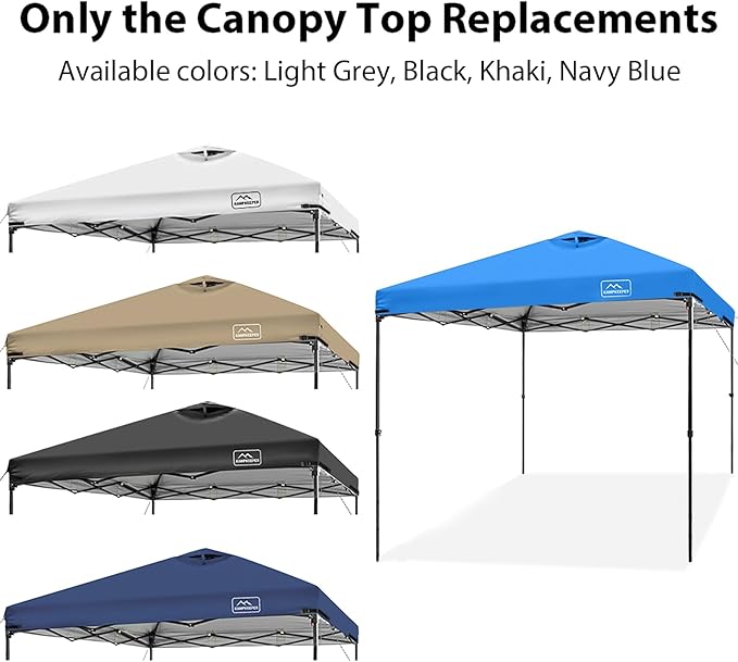 KAMPKEEPER Replacement Top Pop Up Canopy Tent Cover Roof - Image 3