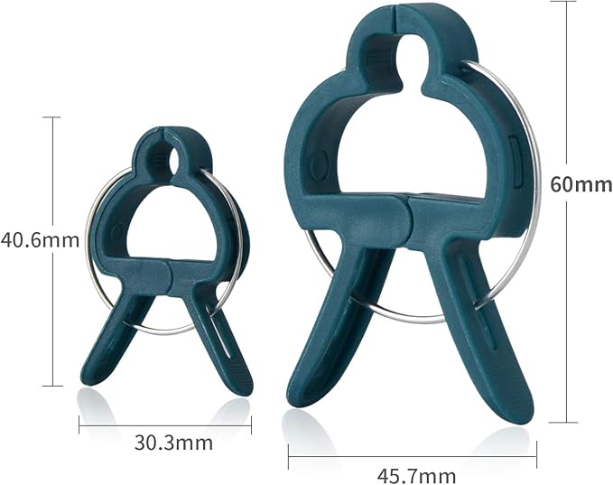 60PCS Plant Clips 2 Sizes Adjusting Reusable Garden Plant Supports Clips - Image 2