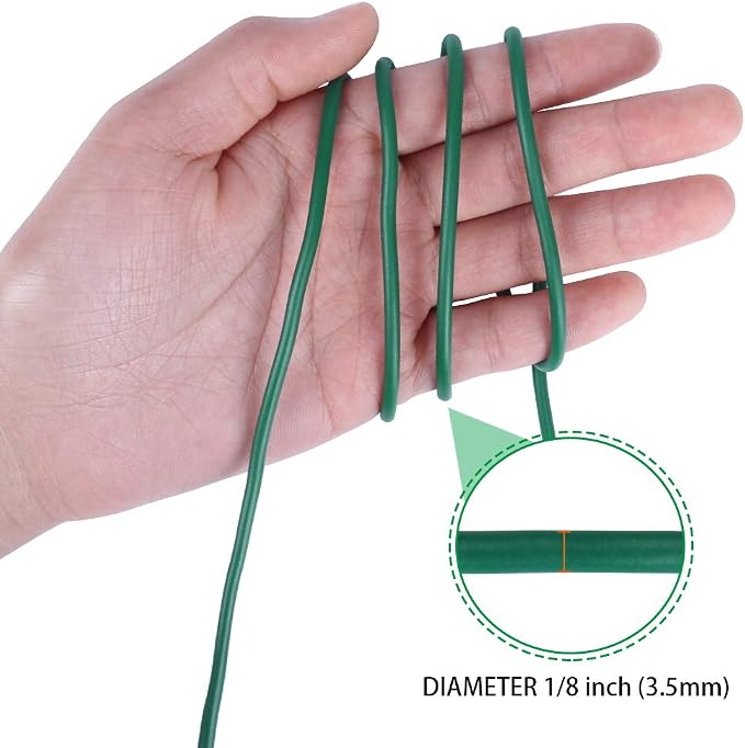 Tenn Well Garden Wire, 52 Feet 3.5mm Soft Garden Plant Ties - Image 2