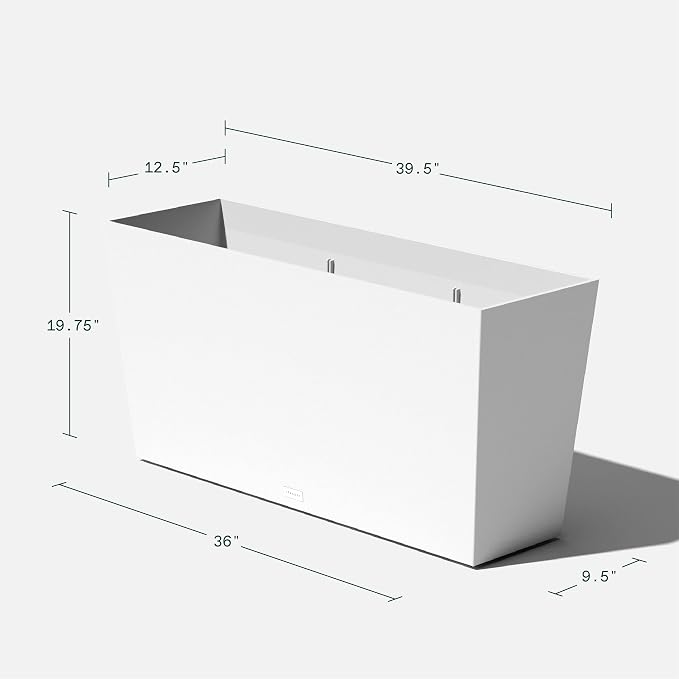 Veradek Pure Series Midori Trough Planter - Image 3