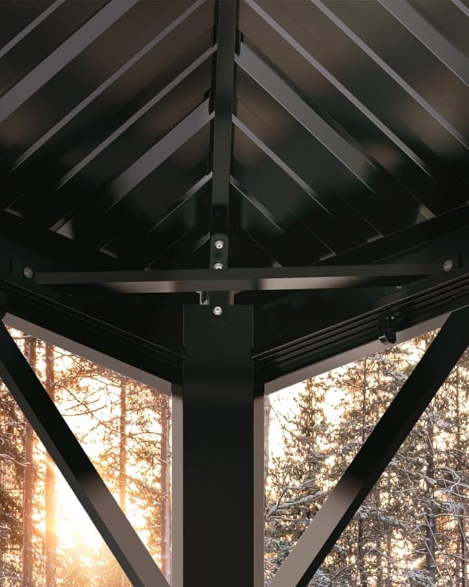 GarveeLife Hardtop Gazebo 12 ft x14 ft - Image 7