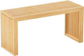Bamboo Dining Bench Indoor Long Entryway Shoe Rack Benchs, Outdoor Modern Wood by HEALTHYYOU