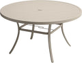 VICLLAX 60" Outdoor Round Patio Table by HOME