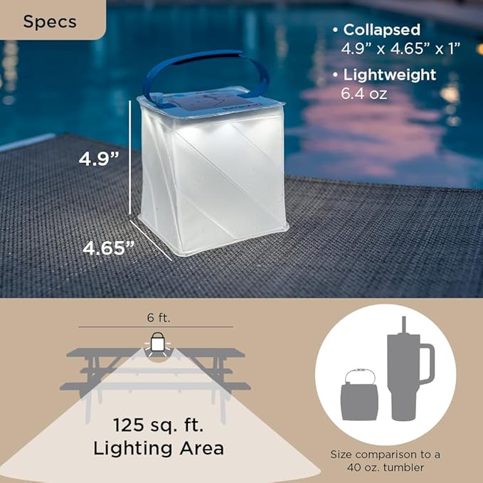LuminAID Nova Colors Solar Camping Lantern - Image 6