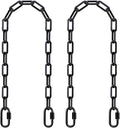SELEWARE 2 Pack 40 Inch Hanging Swing Chain by SELEWARE