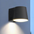 Outdoor Wall Light Fixture, AC/Solar Charging Front Porch Lights Wall Mount by SOTTLOT