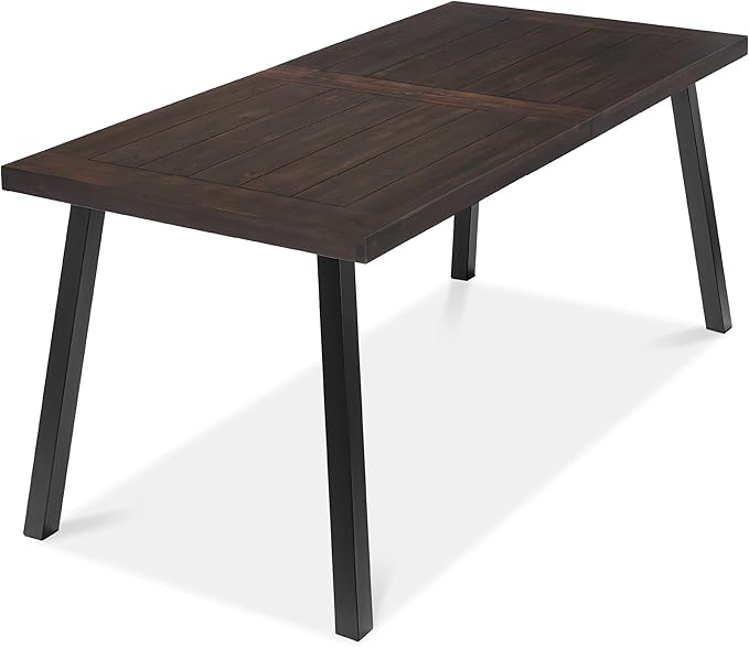Best Choice Products 6-Person Indoor Outdoor Acacia Wood Dining Table, Picnic by BestChoiceProducts