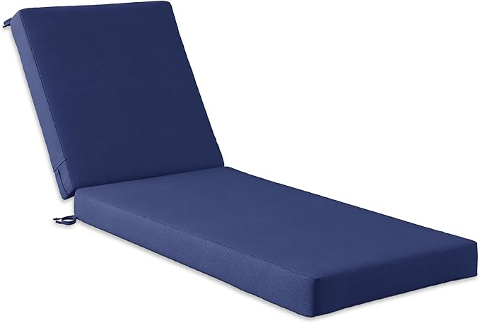 Codi Chaise Lounge Cushions Outdoor, Pool Lounges Chair Cushion Set, Waterproof by Codi