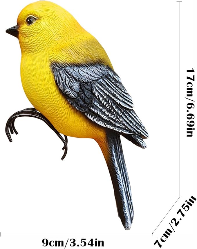 Garden Bird Statue Flower Pot Hugger Outdoor Decor - Image 6