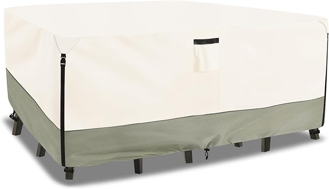 Outdoor Furniture Covers Waterproof, 600D Heavy Duty Patio Cover by LSongSKY