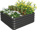 3.0x3.0x1.0ft Raised Garden Bed Kit, Rustproof PP Material Garden Box, Flower by Sprimden