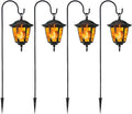 Dynaming 4 Pack Solar Flame Hanging Lights Outdoor, Halloween Solar Flickering by Dynaming
