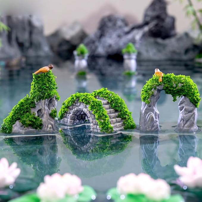 Purple Star Fairy Garden Bridge 11 Pack Mini Bridge - Image 5