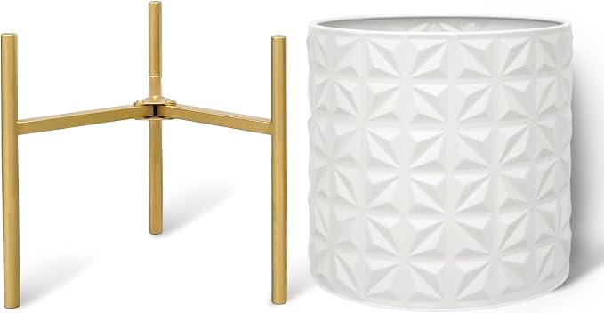 ARNIS Modern Planter Pots, Decorative Planters, Metal Pots - Image 9