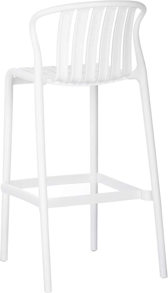 Christopher Knight Home Lenno Outdoor Plastic Bar Stools Set of 2, Patio Bar - Image 7
