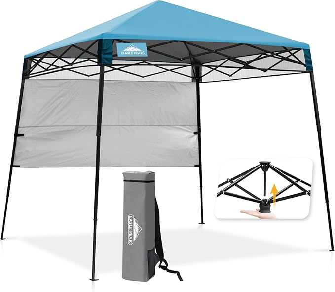 EAGLE PEAK 8x8 Pop Up Canopy Tent by EAGLEPEAK