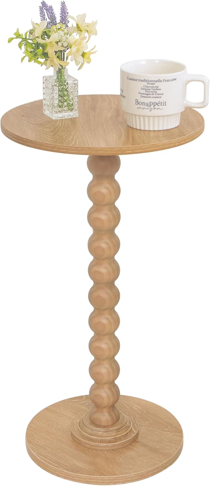 Small Side Table, Drink Table for Small Spaces, Modern Martini Table by Fultyle