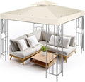 Flexzion Gazebo Cover Replacement Canopy Top 8x8 Ft by Flexzion
