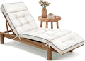 MAGIC ELEPHANT Chaise Lounge Cushion Outdoor, Memory Foam Patio Lounge Chair by Magicelephant