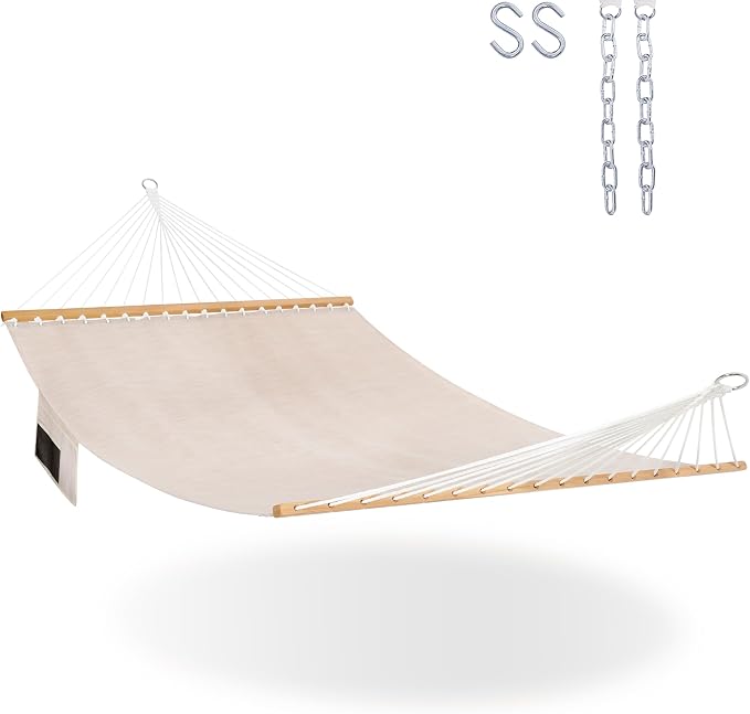 Lazy Daze Hammocks 11 FT Double Outside Hammock Quick Dry Olefin Fabric Hammock by LazyDazeHammocks