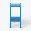 WestinTrends Malibu 36" Outdoor Adirondack HDPE 2-Tier Patio Side Table by WestinTrends
