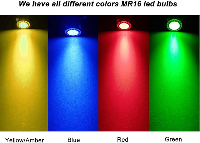 ALIDE MR16 GU5.3 Blue Led Bulbs 5W, 20W 35W 50W Halogen Equiv, Low Voltage 12V - Image 6
