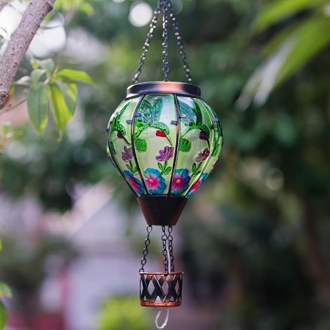 Starsoul Hummingbird Hot Air Balloon Solar Lantern - Image 5
