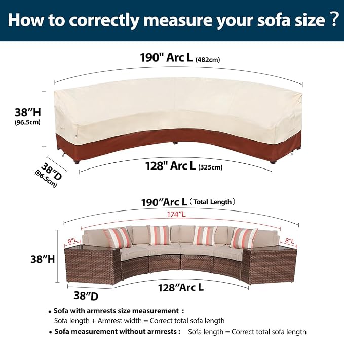Curved Patio Furniture Covers - Image 3